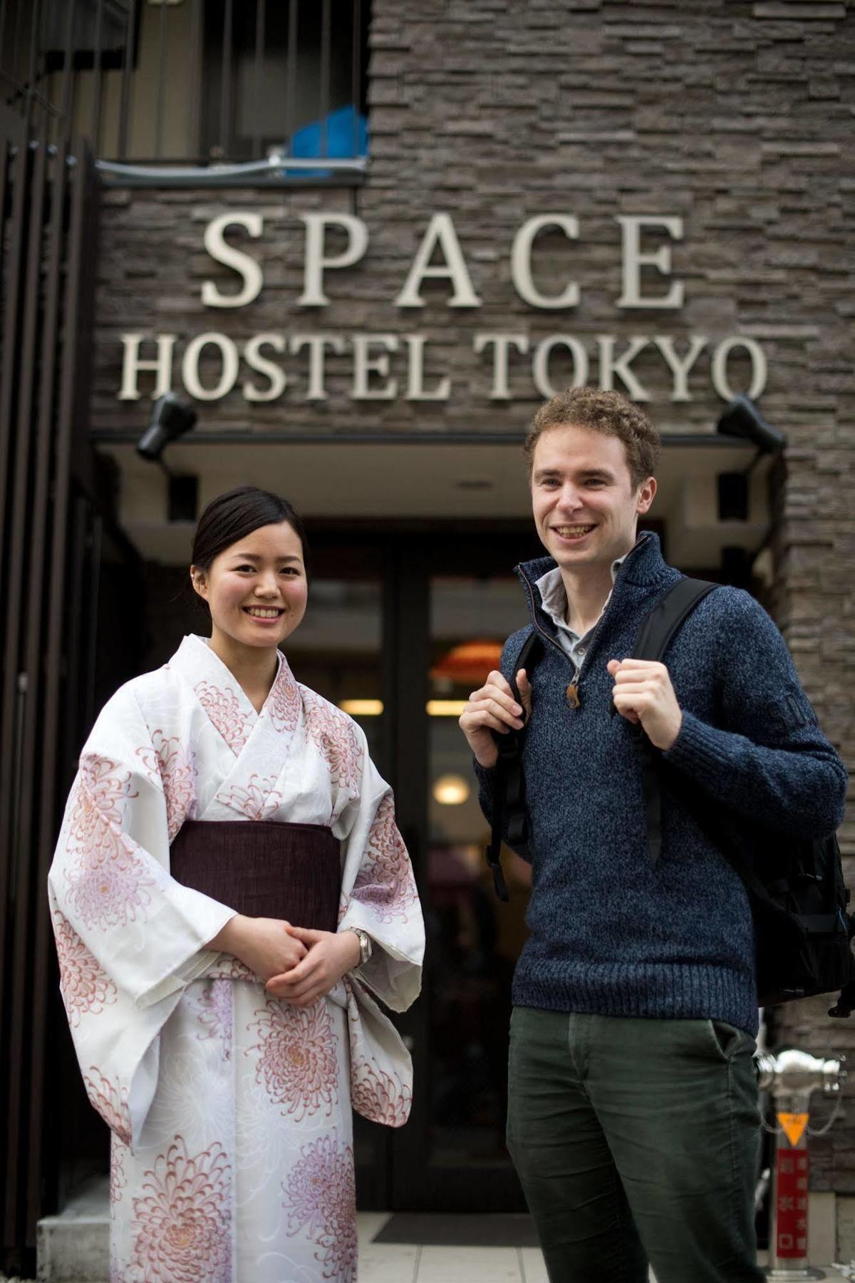 Space Hostel Tokio Exterior foto